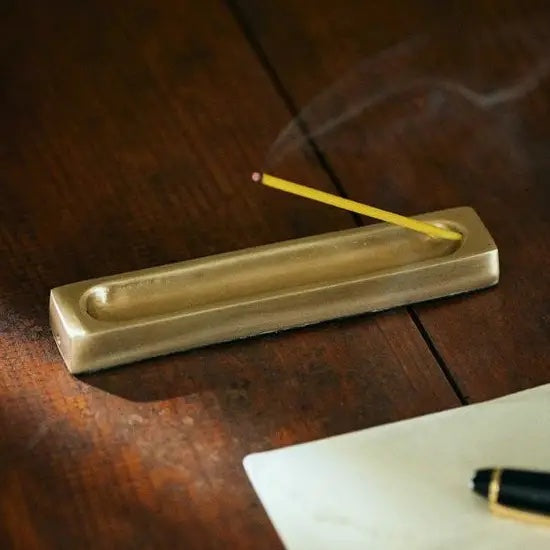 Fog Linen :: Brass Incense Stand