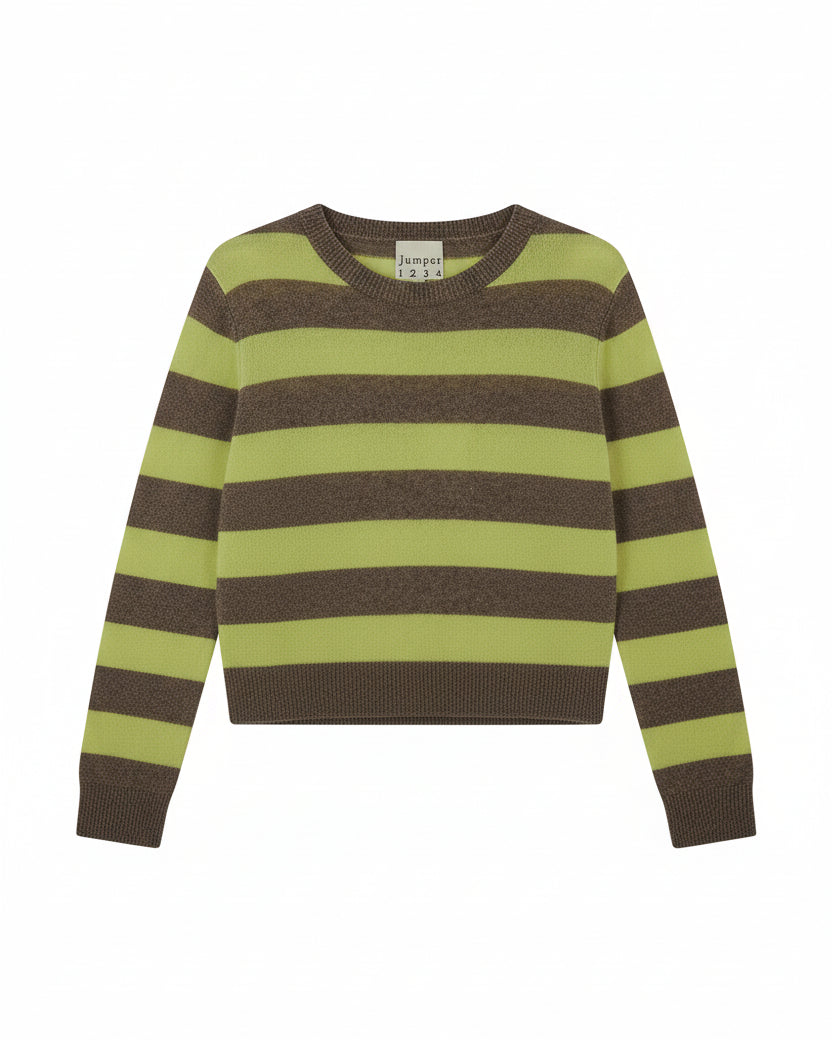 Jumper 1234 :: Striped Cashmere Crew