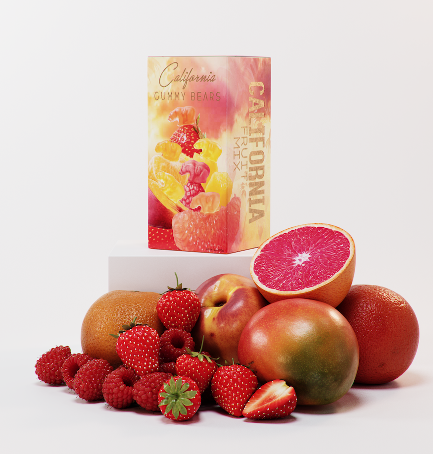 California Gummy Bears :: California Fruit Mix