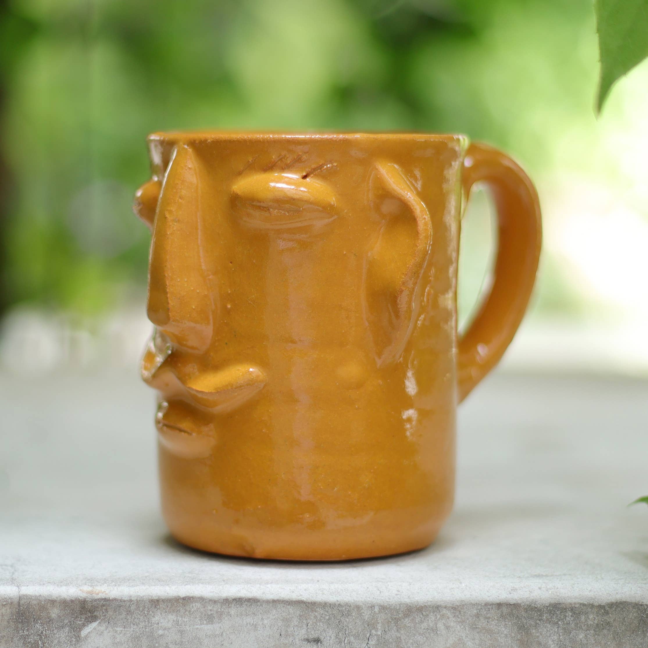 LUZ Collection :: Manny Mug 8 oz, Yellow