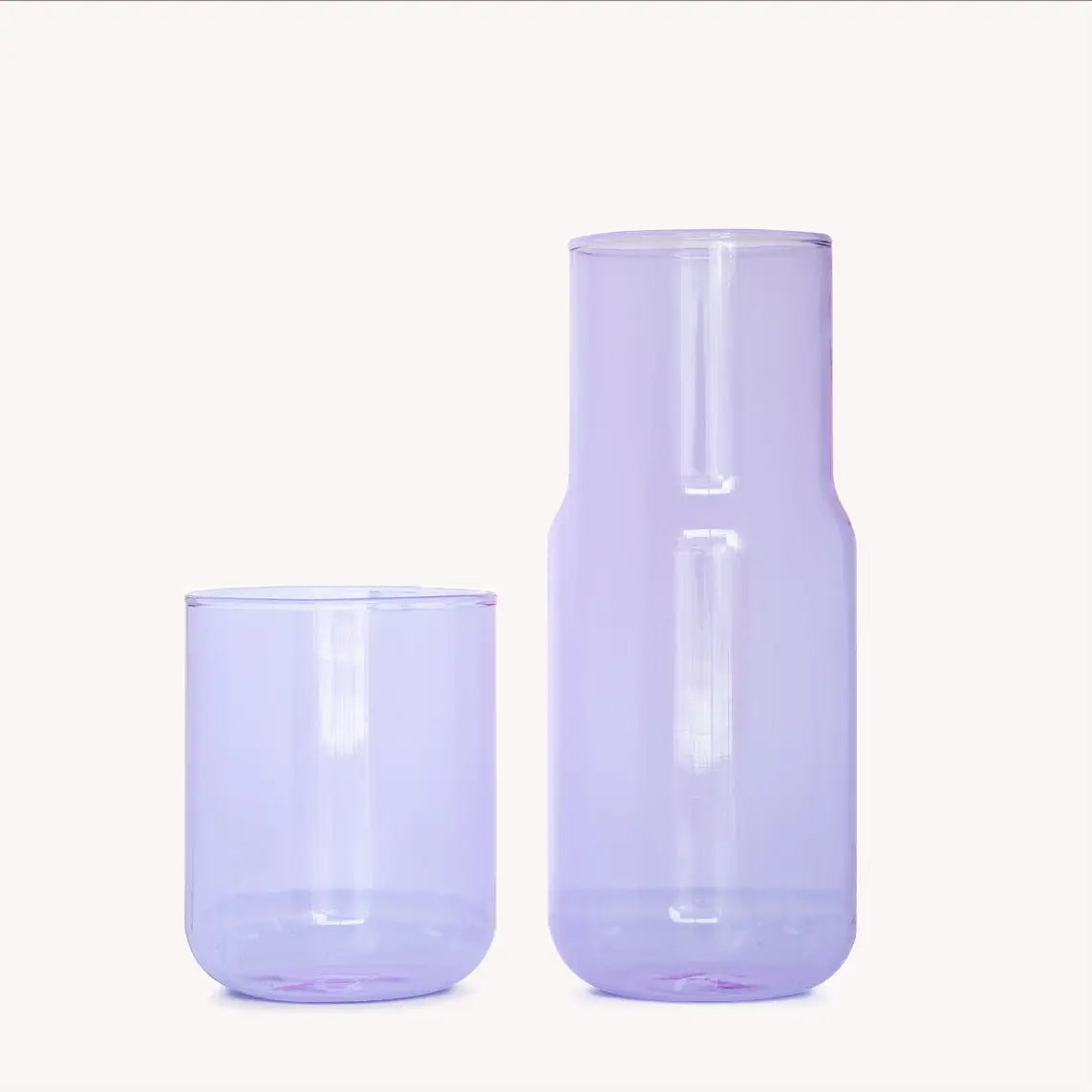 Gry Mattr :: Tinted Glass Carafe, Violet