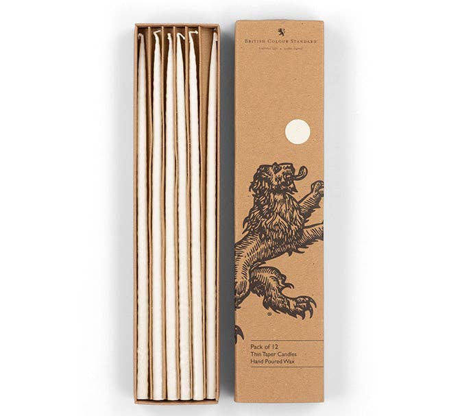 British Colour Standard :: Thin Taper Candles