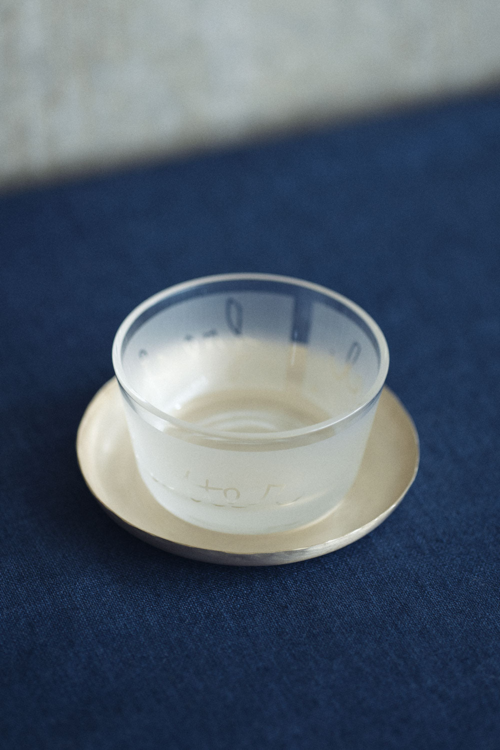 Fog Linen :: Small Silver Plated Round Dish