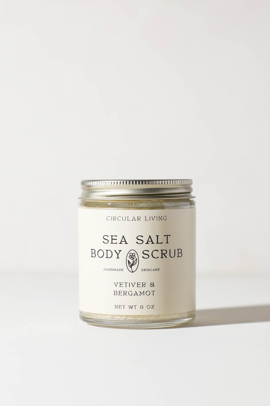 Circular Living :: Sea Salt Body Scrub, Vetiver & Bergamot 