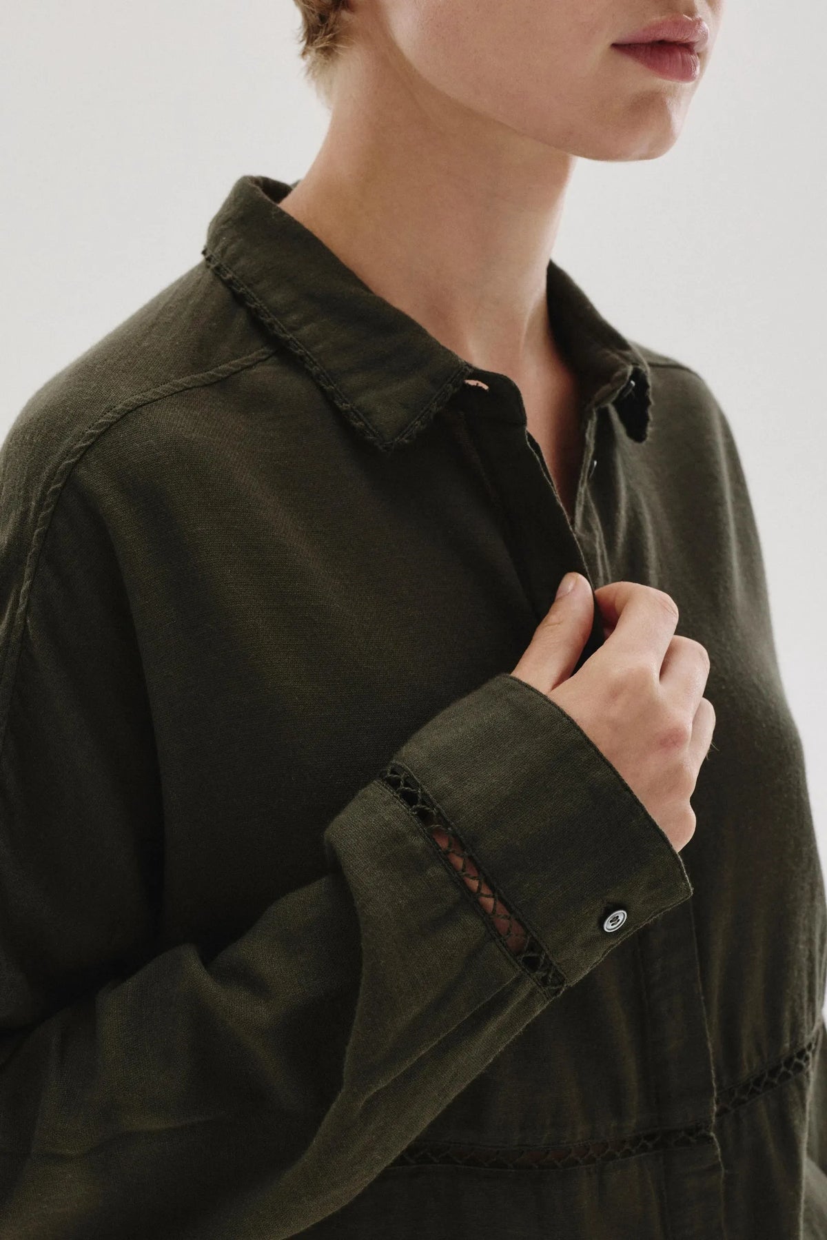 Pomandere :: Cotton-Wool Inlay Shirt
