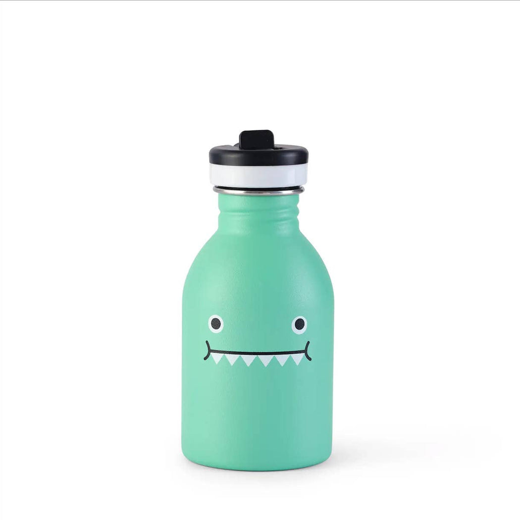 Noodoll :: Green Dinosaur Water Bottle