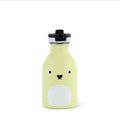 Noodoll :: Stainless Steel Water Bottle, Ricecracker Mouse Yellow