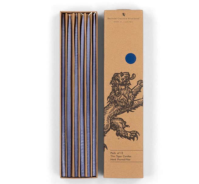 British Colour Standard :: Thin Taper Candles