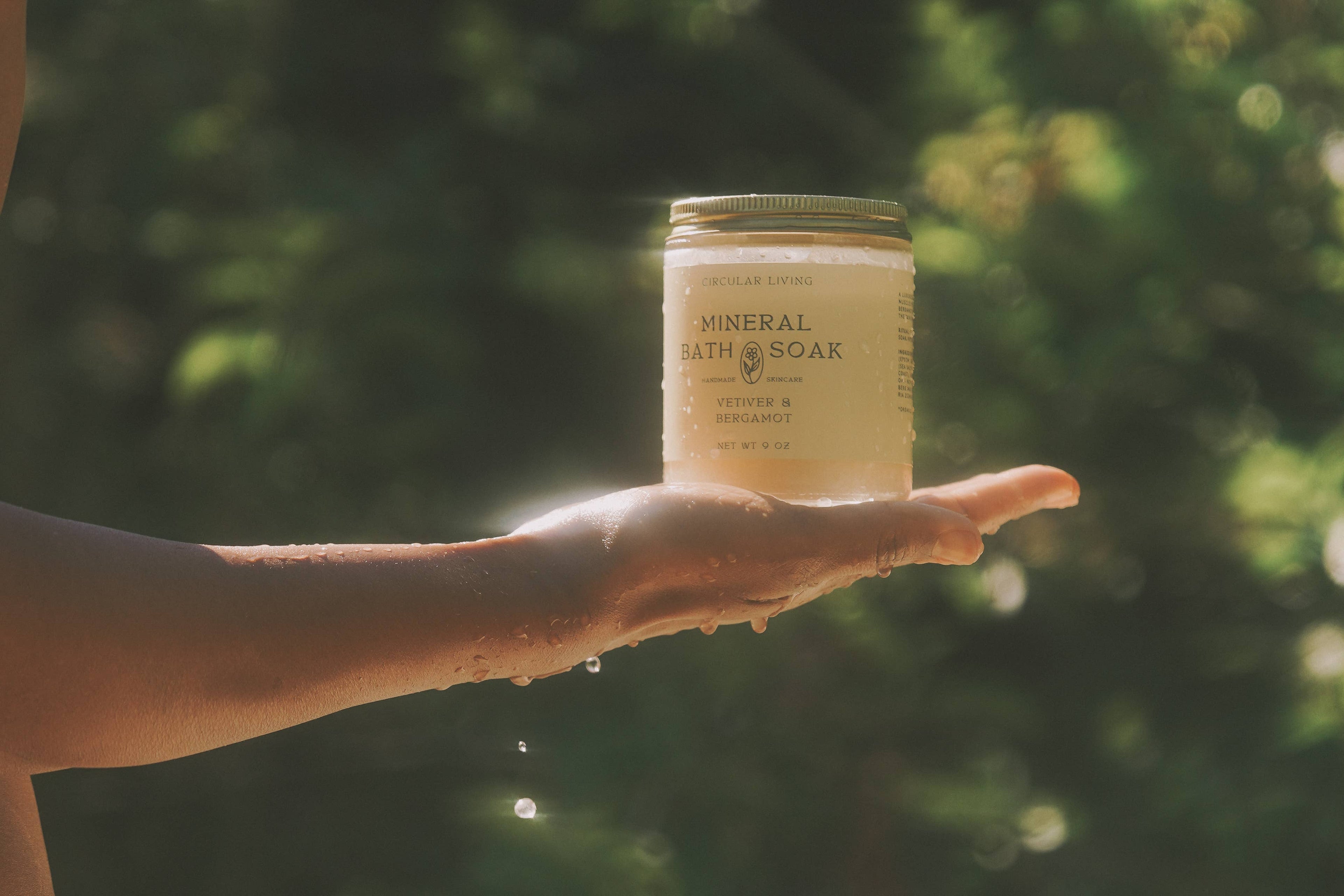 Circular Living - Mineral Bath Soak, Vetiver & Bergamot