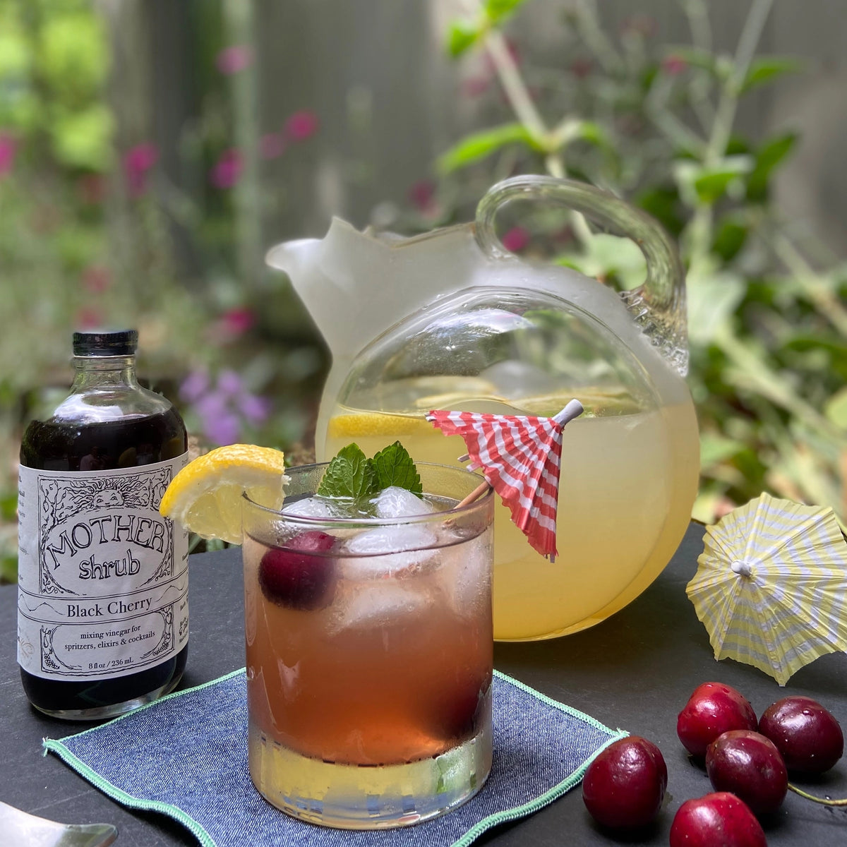 Mother Shrub :: Black Cherry Vinegar Tonic