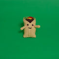 Ware of the Dog :: Hand Crochet Cotton Burrito Toy