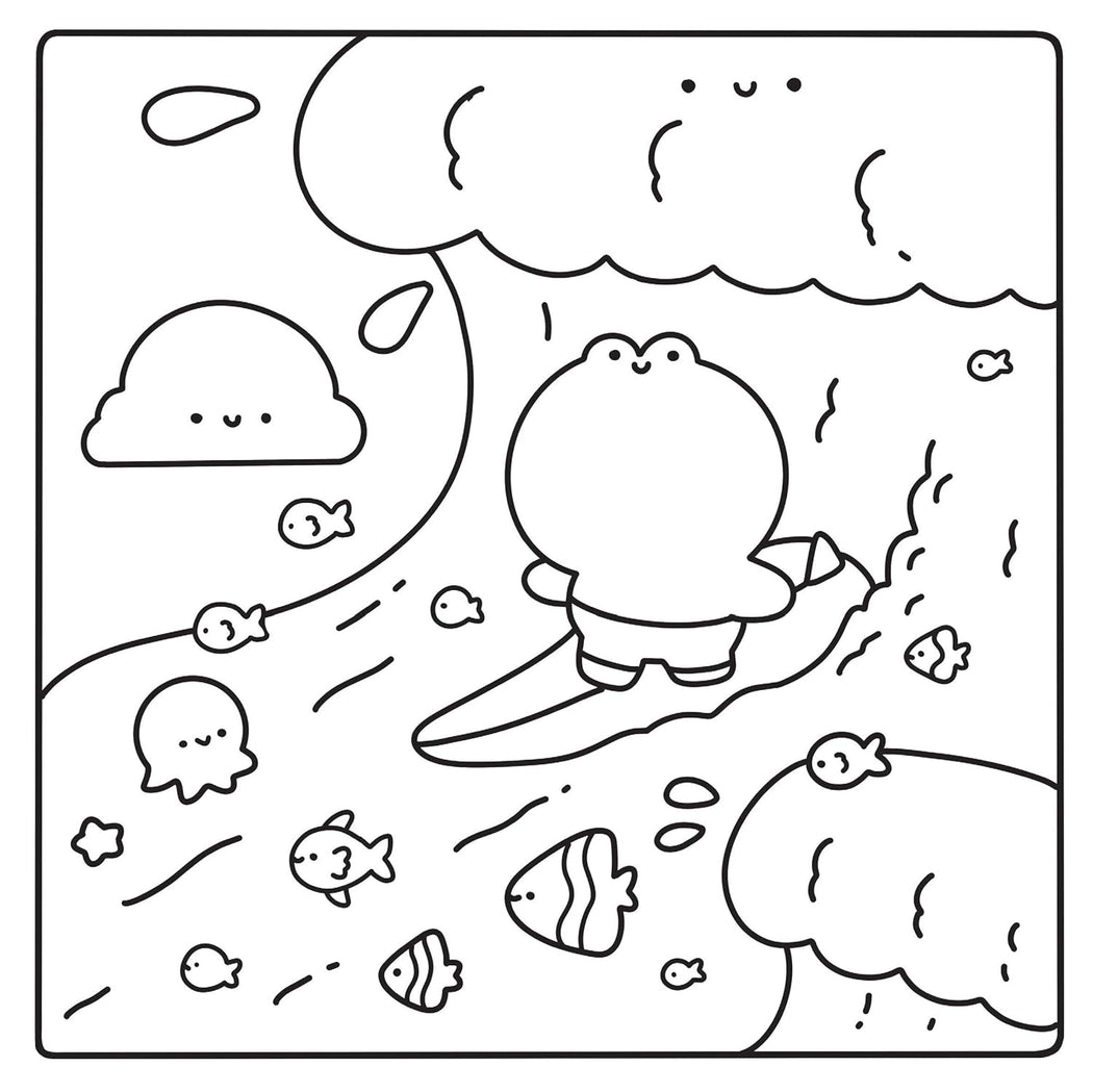 Summer Delights :: Coloring Book