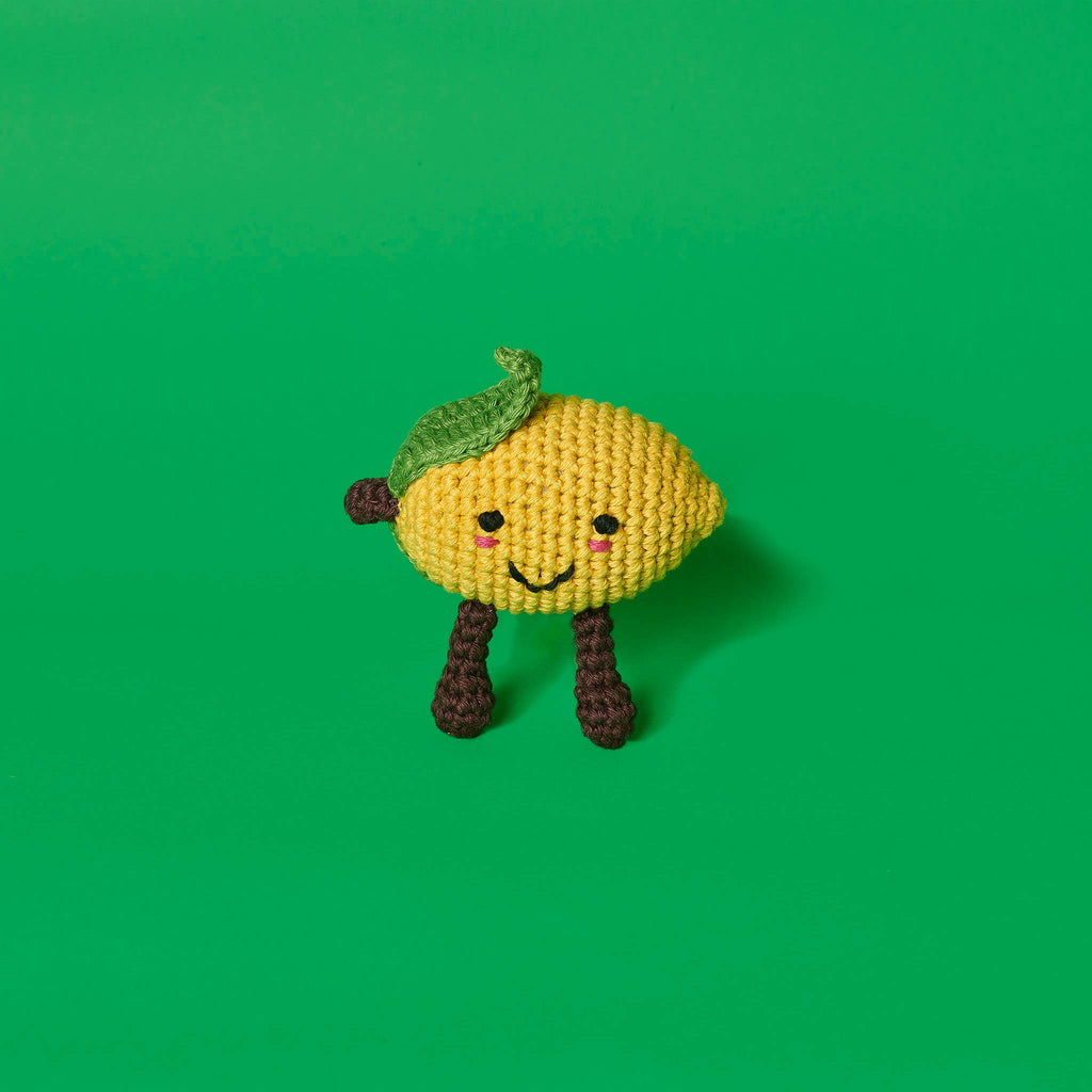 Ware of the Dog :: Cotton Crochet Lemon Dog Toy