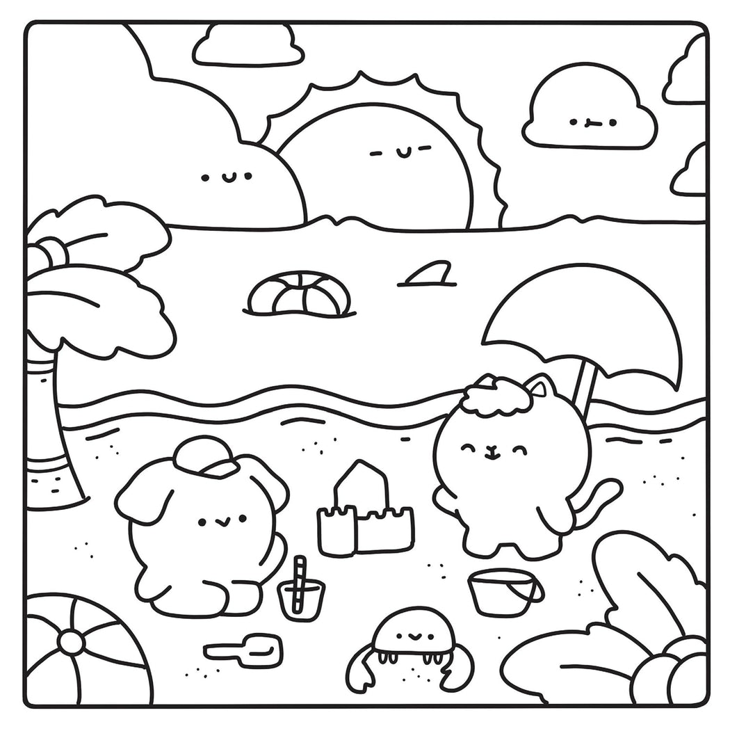 Summer Delights :: Coloring Book