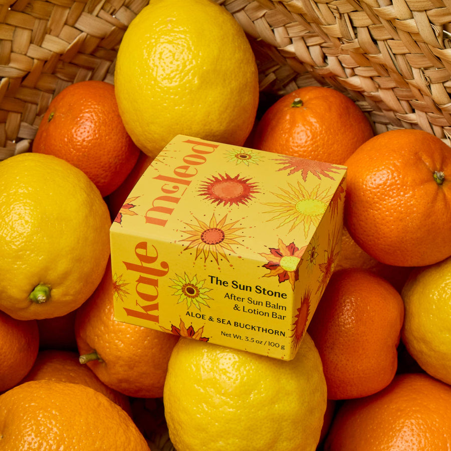 Kate McLeod :: The Sun Stone | After Sun Balm & Lotion Bar