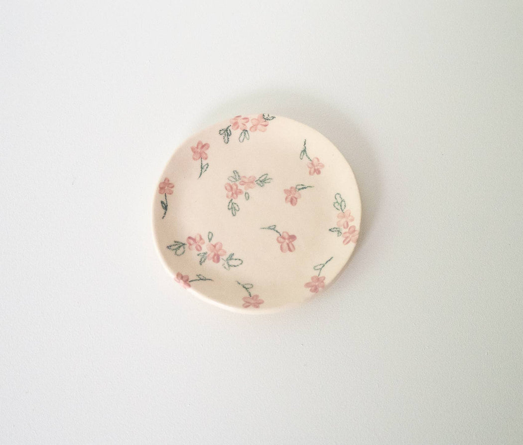 Erika Christine Ceramics :: Wild Flowers Catchall Plate