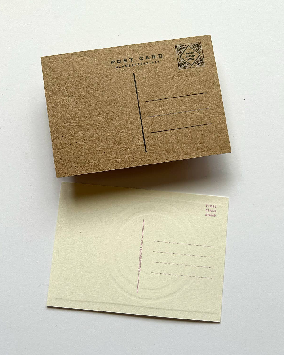 Hammerpress :: Heart In Hand Postcard