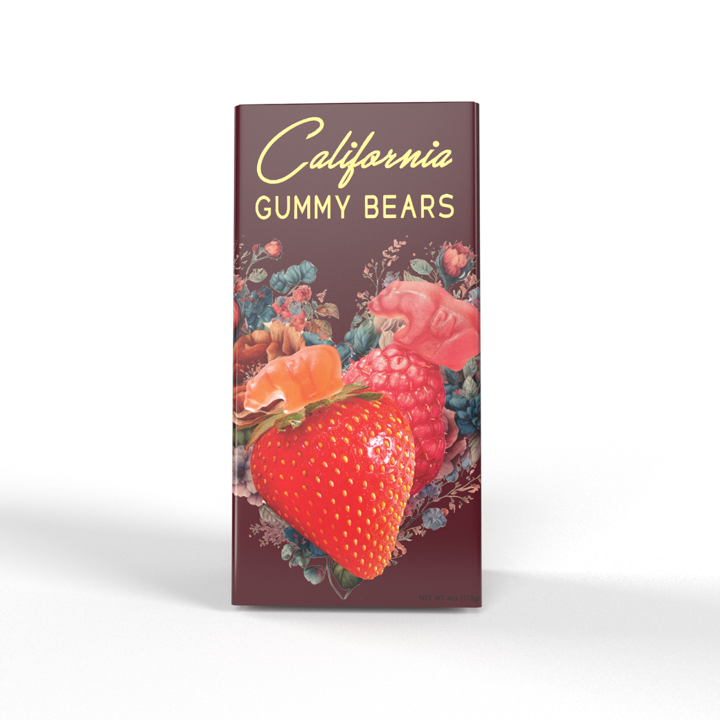 California Gummy Bears :: Strawberry & Raspberry