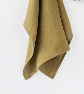 MagicLinen :: Ruffle Trim Tea Towels
