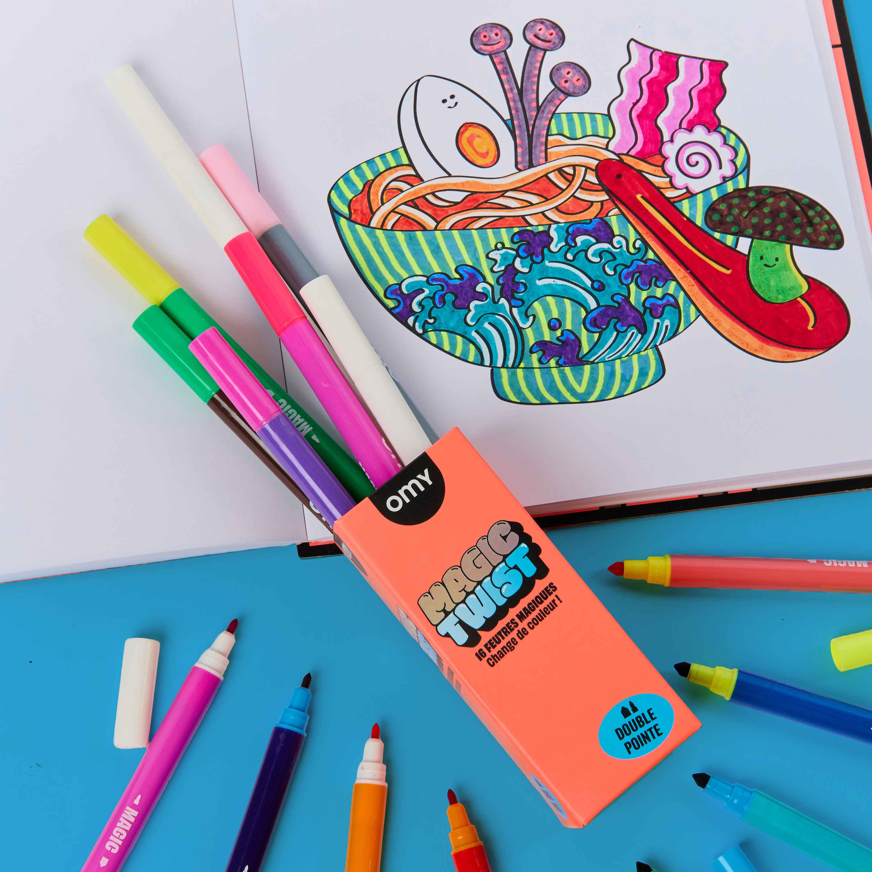 OMY :: Magic Twist Markers