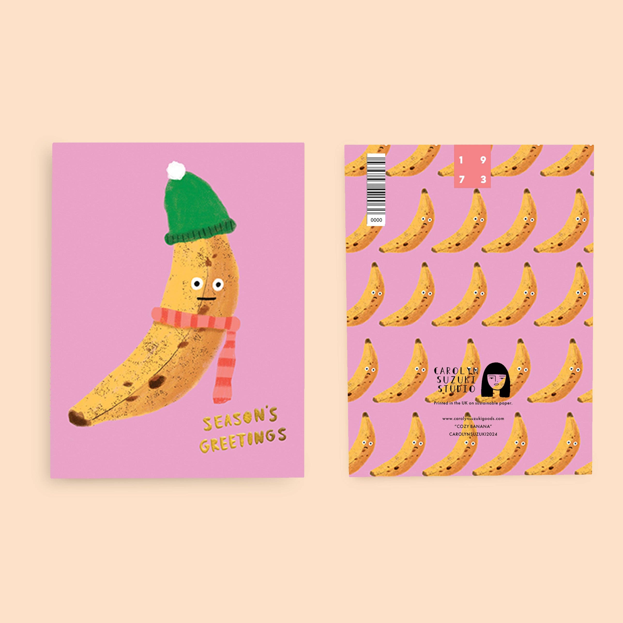 Carolyn Suzuki :: Cozy Banana, Box Set of 6
