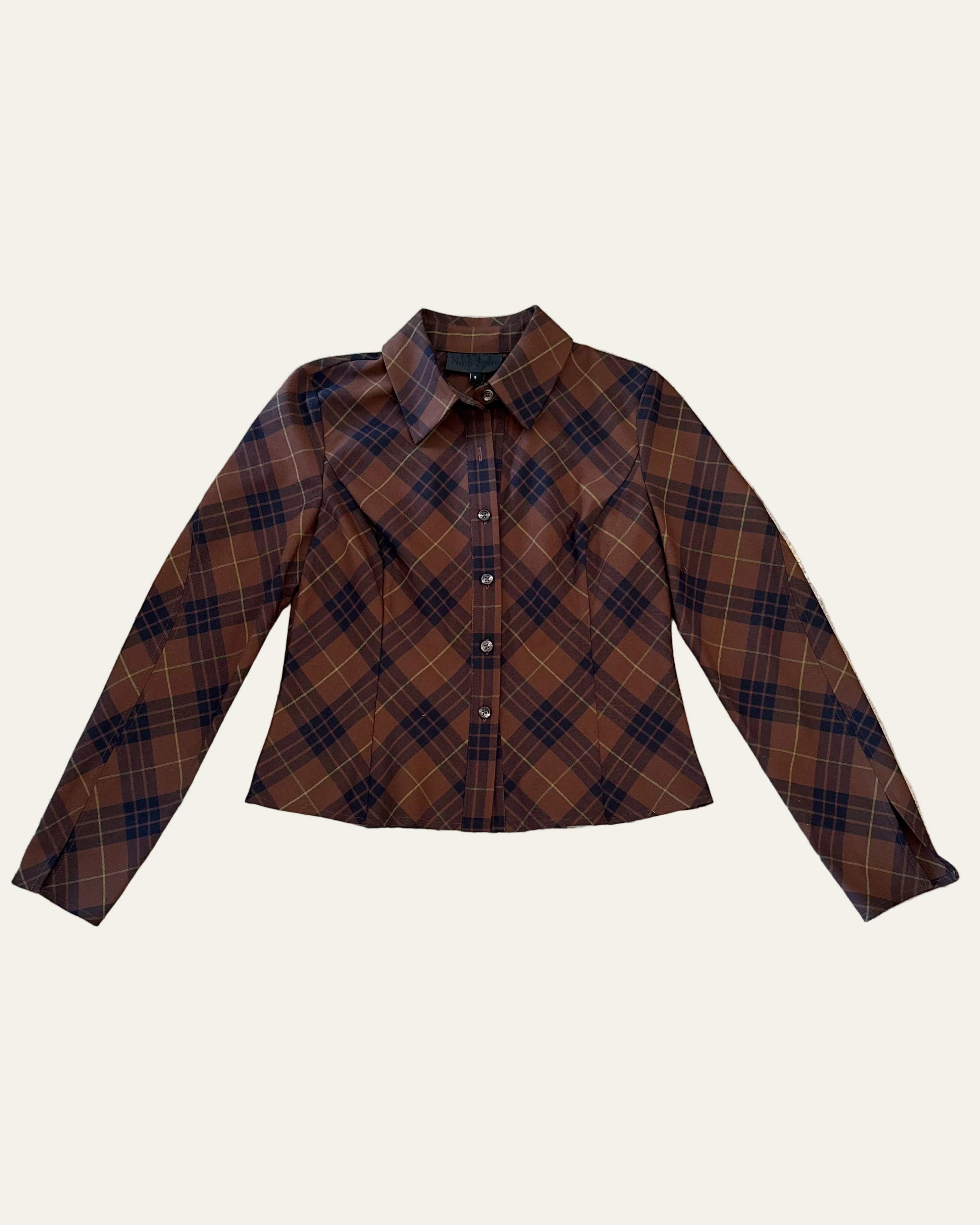 No.6 :: Linn Shirt, Brown Plaid