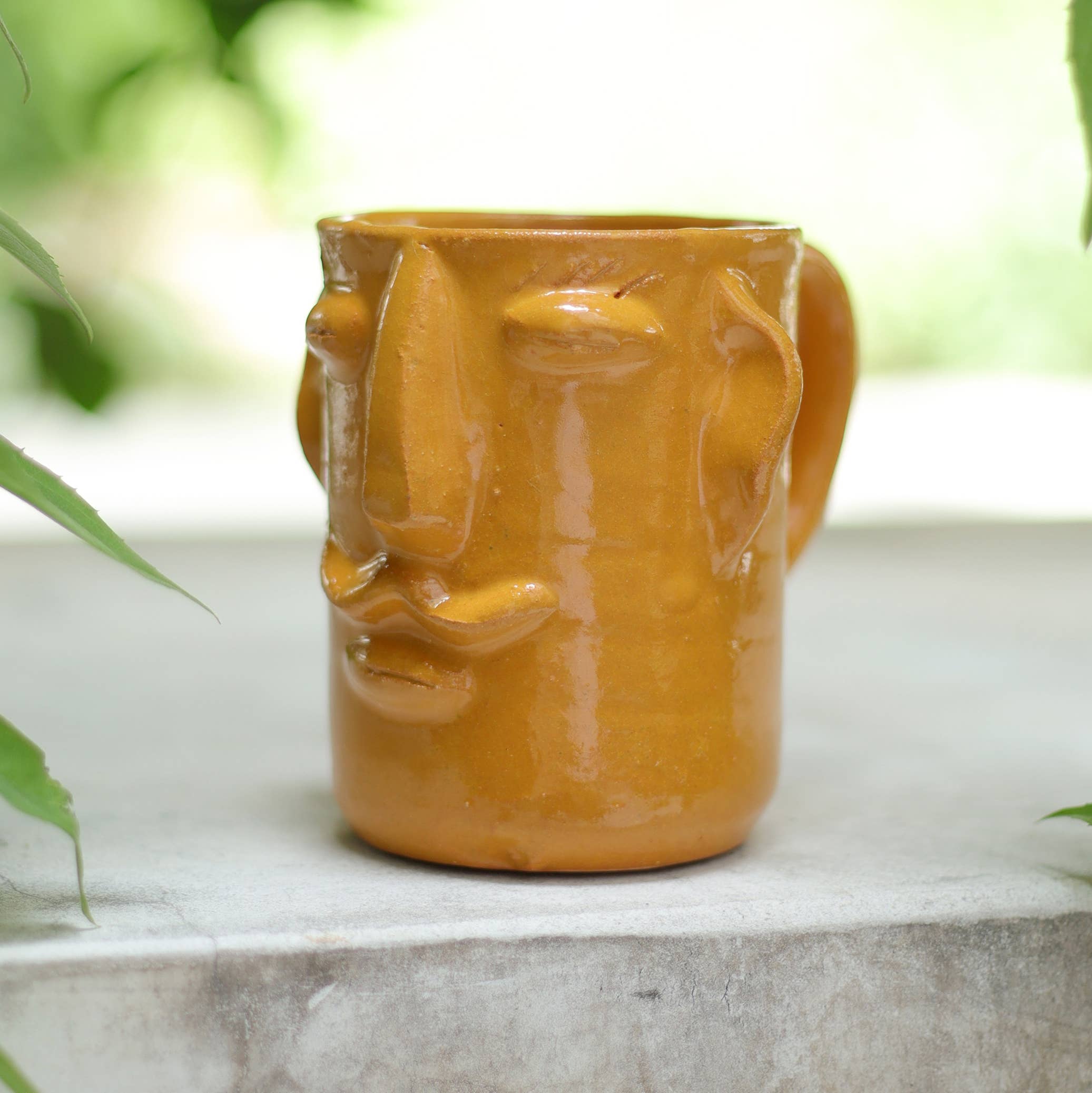 LUZ Collection :: Manny Mug 8 oz, Yellow