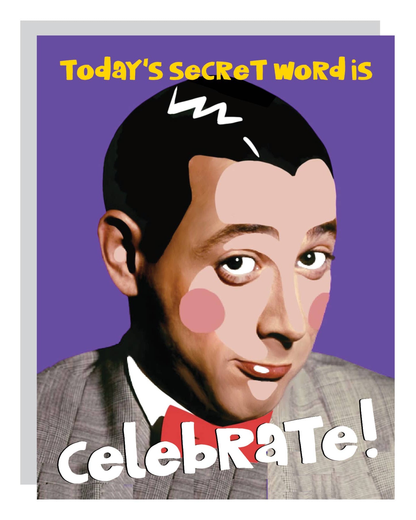 Carla Cards :: Pee Wee Herman Birthday Card