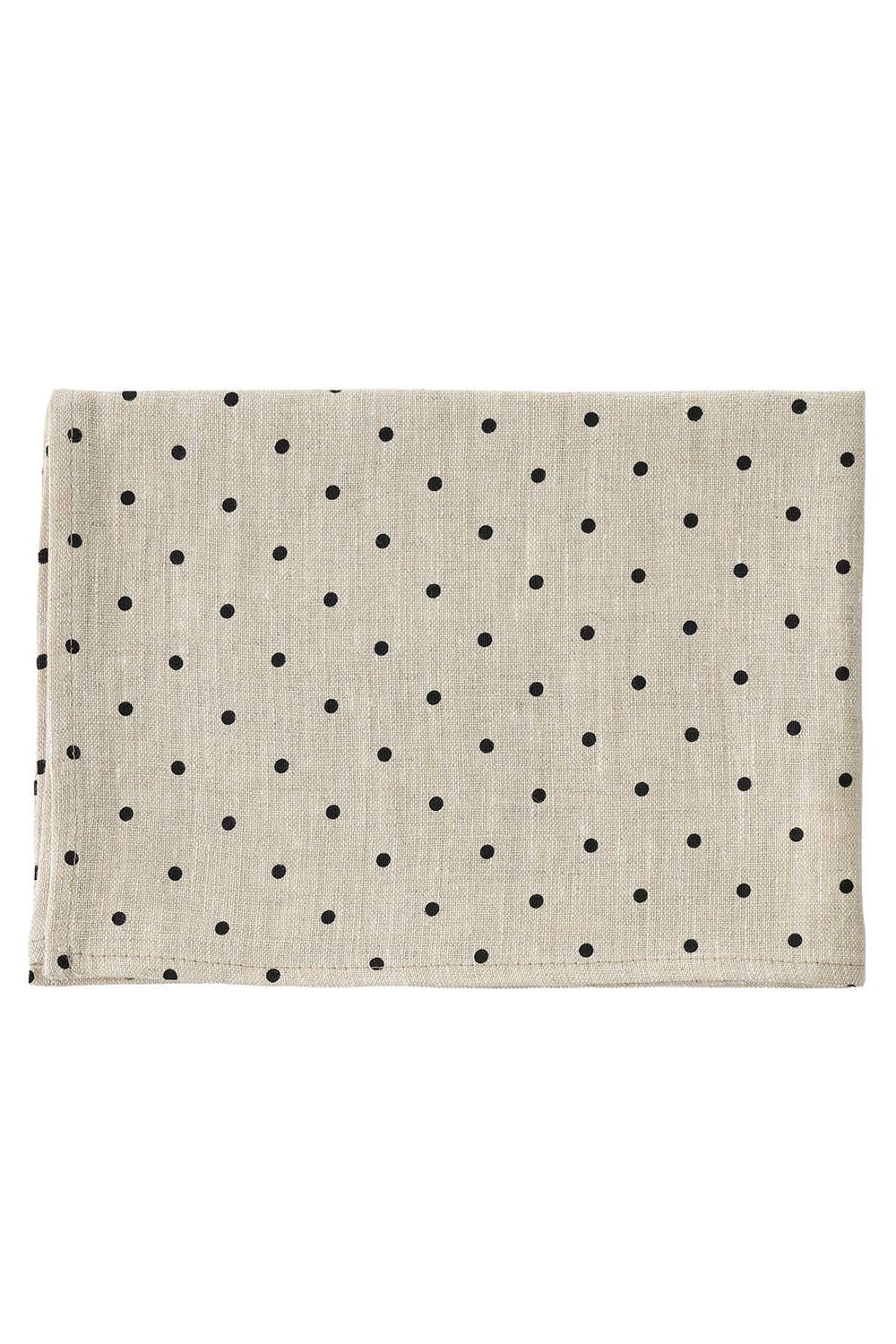 Fog Linen :: Linen Kitchen Cloth, Natural Dot
