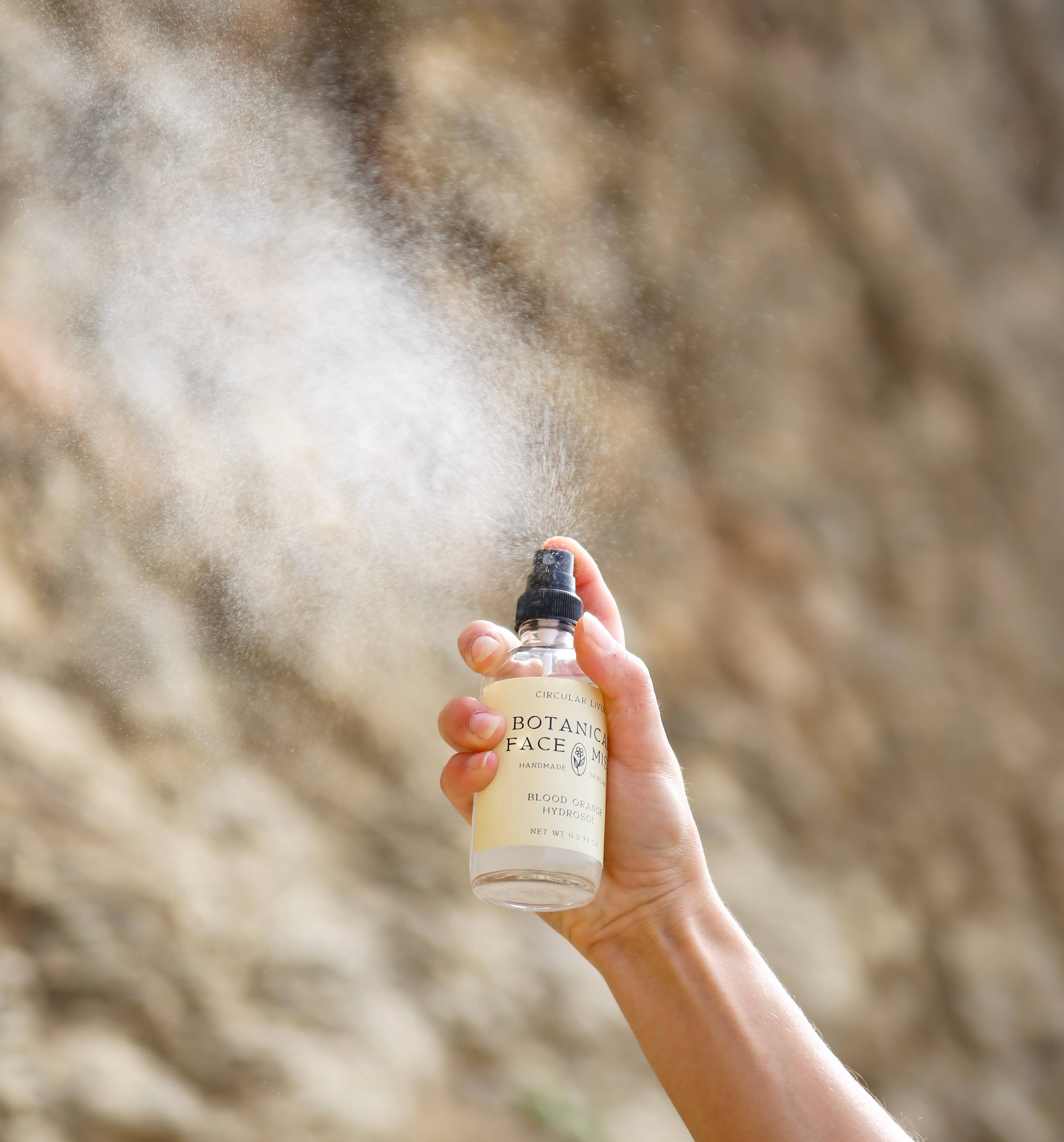 Circular Living :: Botanical Face Mist, Blood Orange Hydrosol