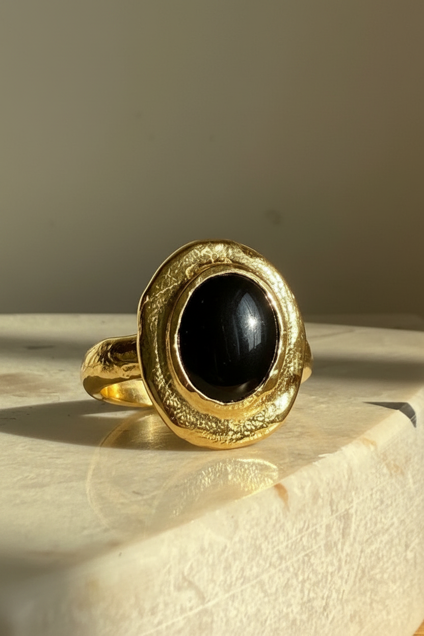 Mercurial Studio :: Sauren Onyx Ring