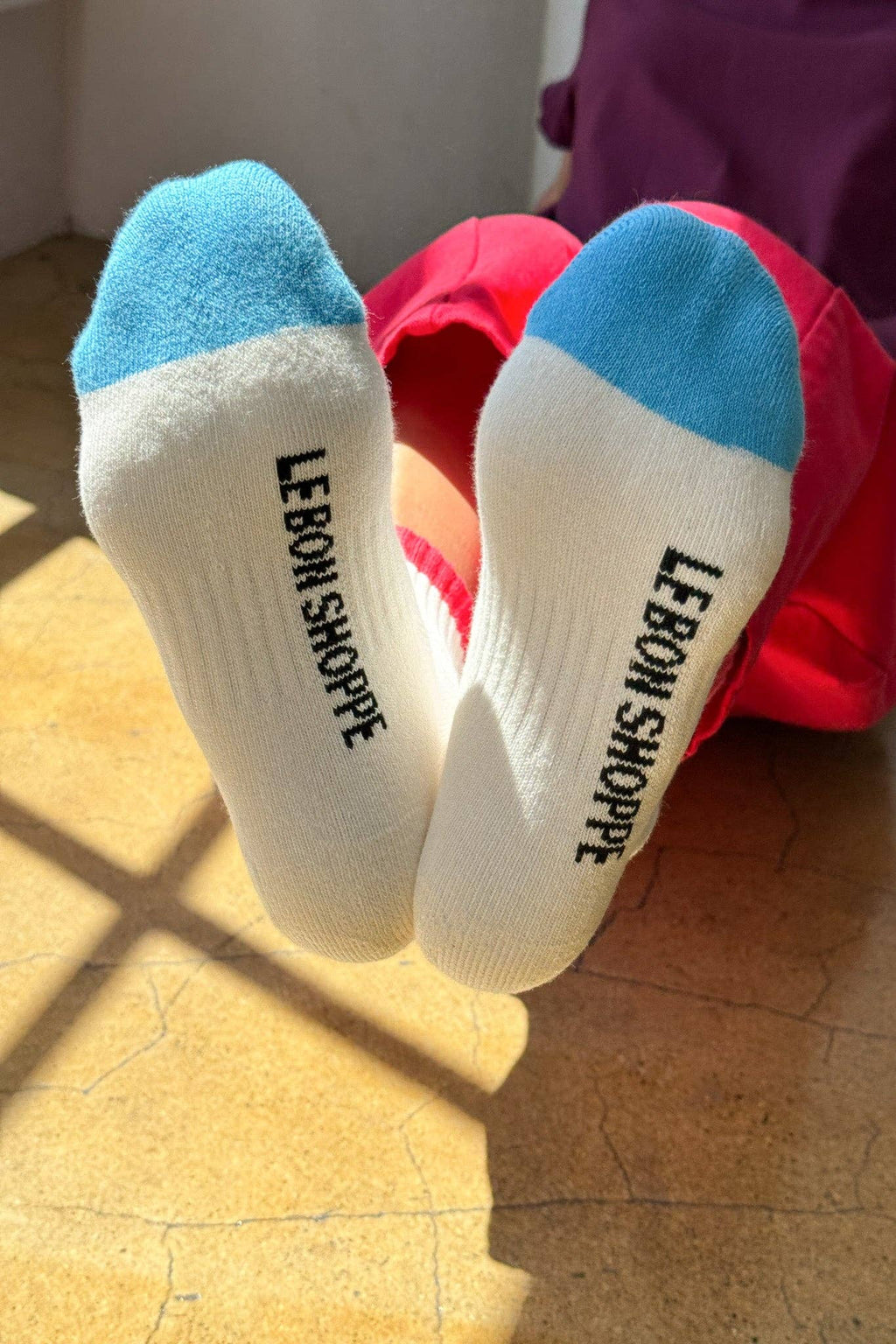 Le Bon Shoppe :: Color Block Girlfriend Socks