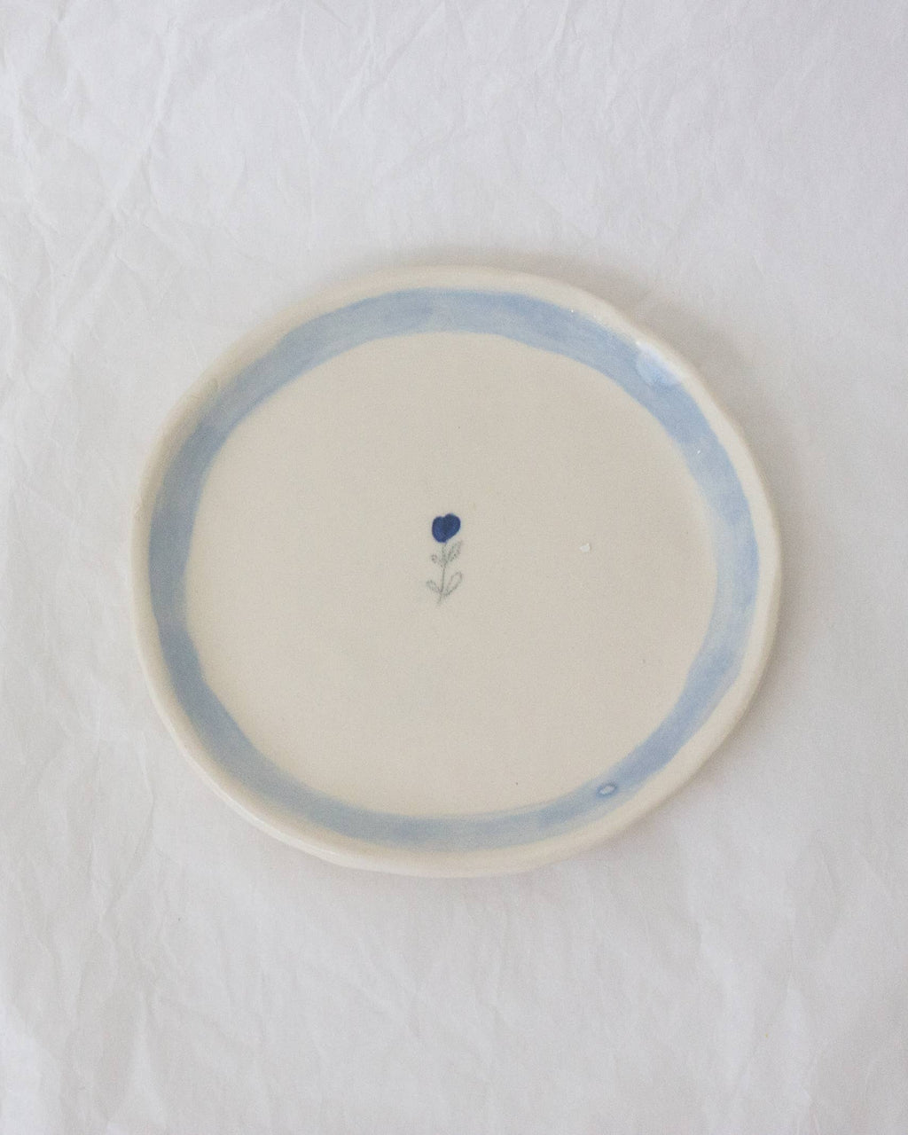 Erika Christine Ceramics :: Periwinkle Tulip Catchall Plate