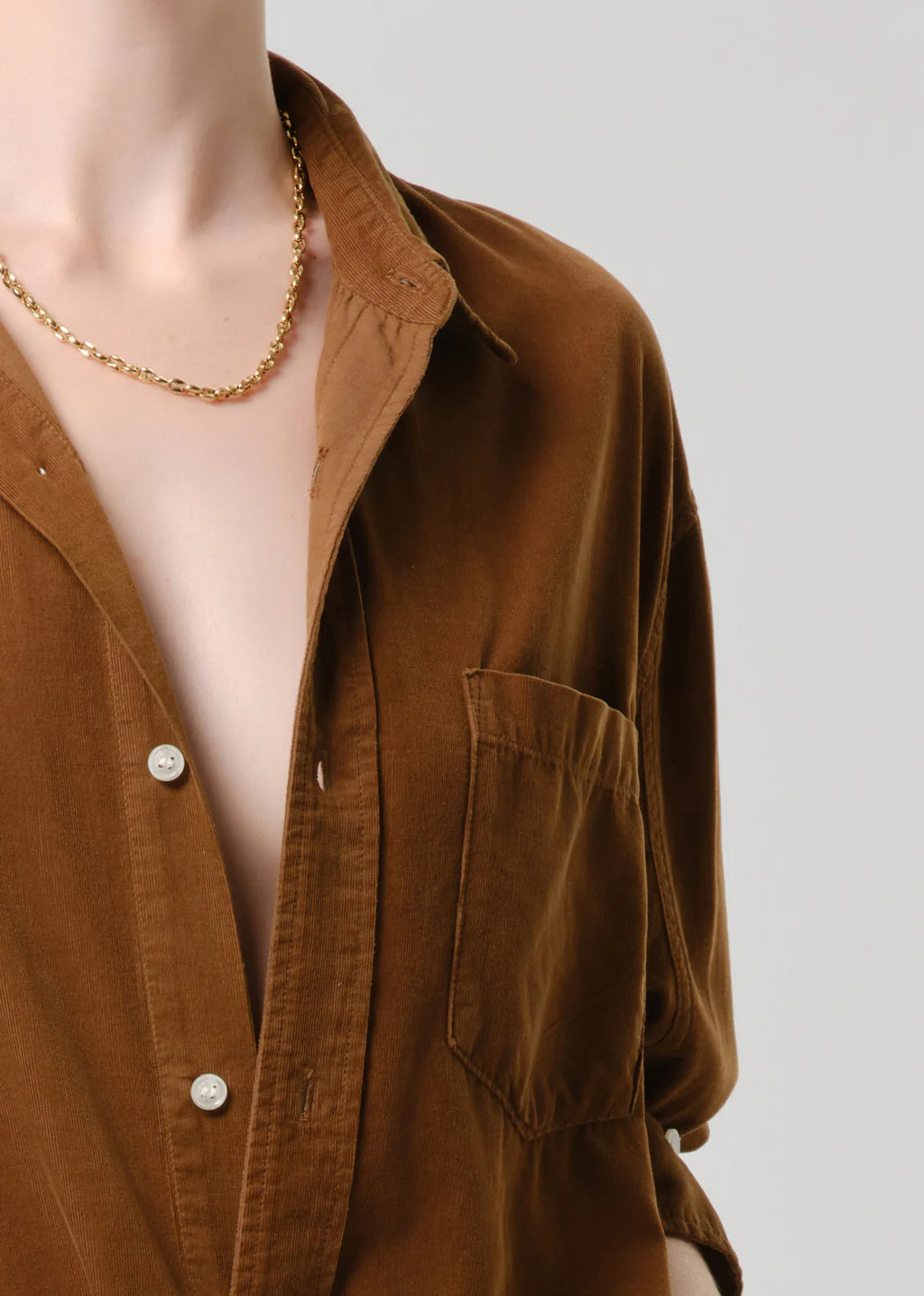 Citizens of Humanity :: Kayla Corduroy Shirt, Manuka