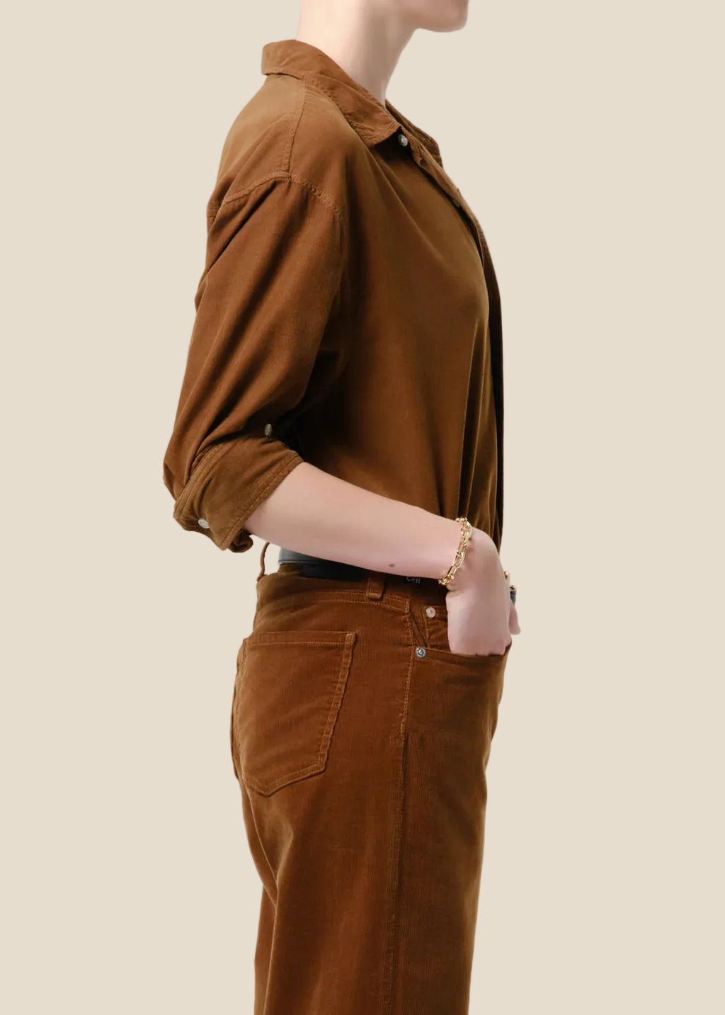 Citizens of Humanity :: Kayla Corduroy Shirt, Manuka