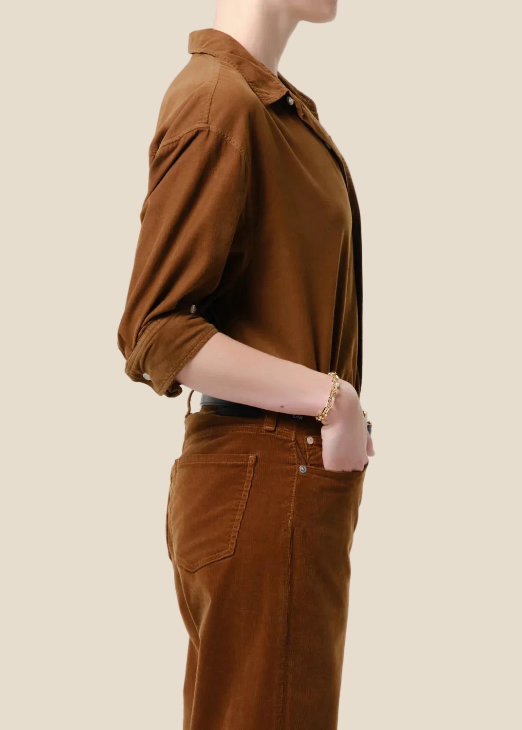 Citizens of Humanity :: Kayla Corduroy Shirt, Manuka