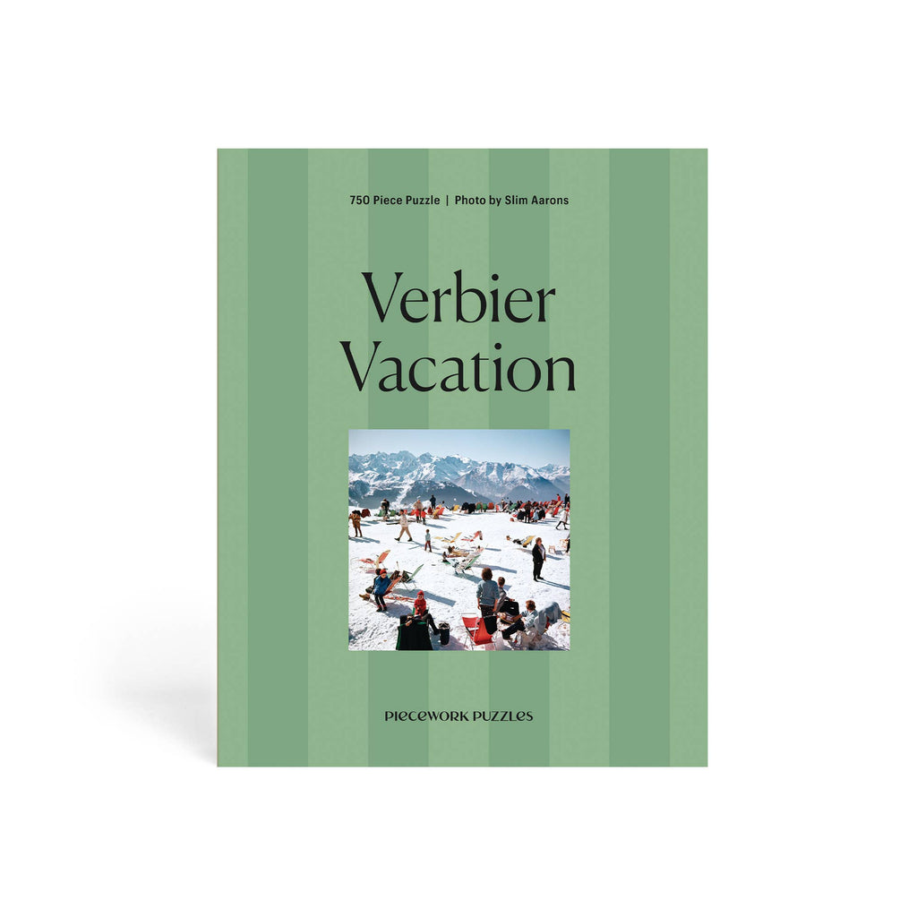 Piecework :: Verbier Vacation, 750 Piece Puzzle
