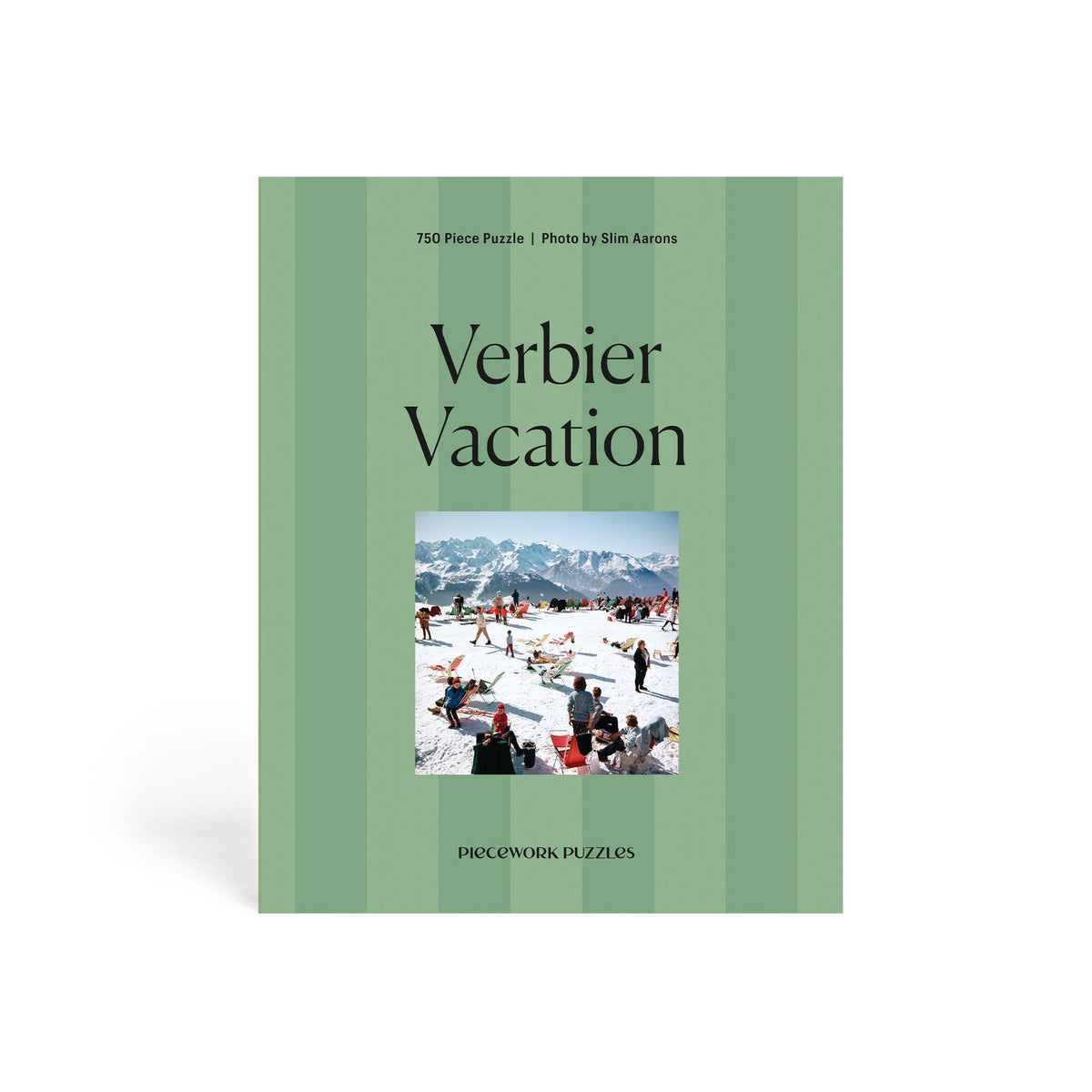 Piecework :: Verbier Vacation, 750 Piece Puzzle