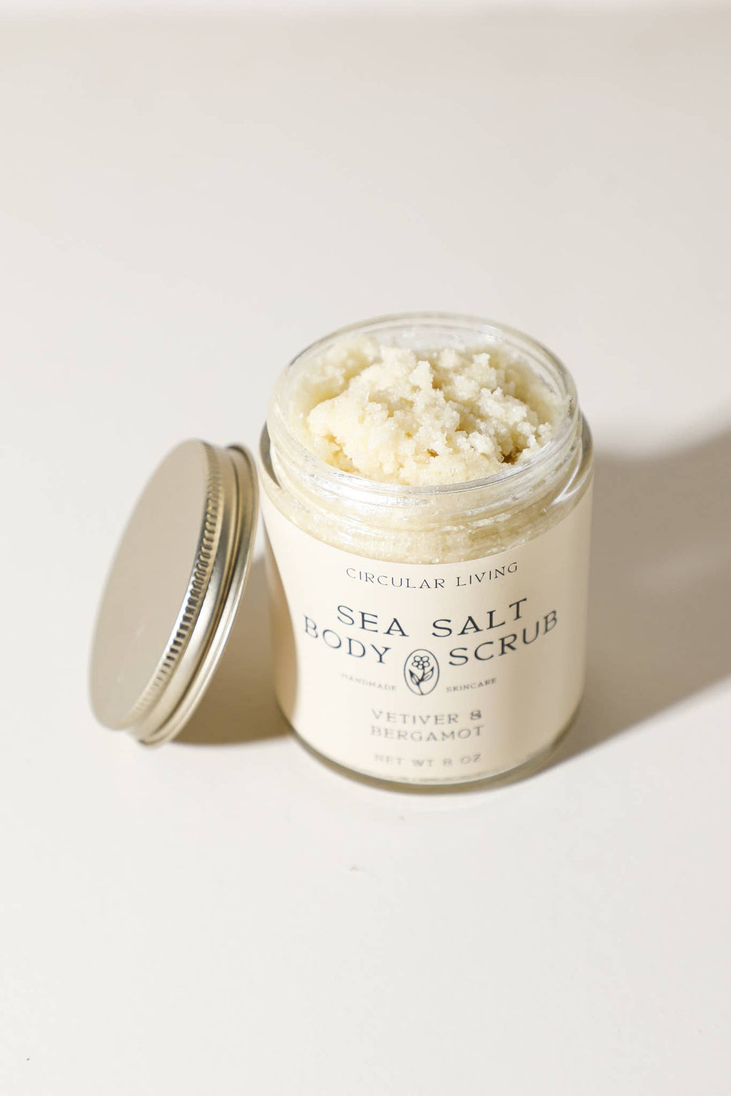 Circular Living :: Sea Salt Body Scrub, Vetiver & Bergamot 