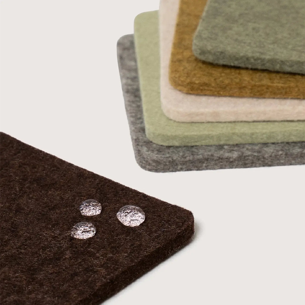 Graf Lantz :: Bierfilzl Square Wool Coasters, 6 pack, Fall/Winter