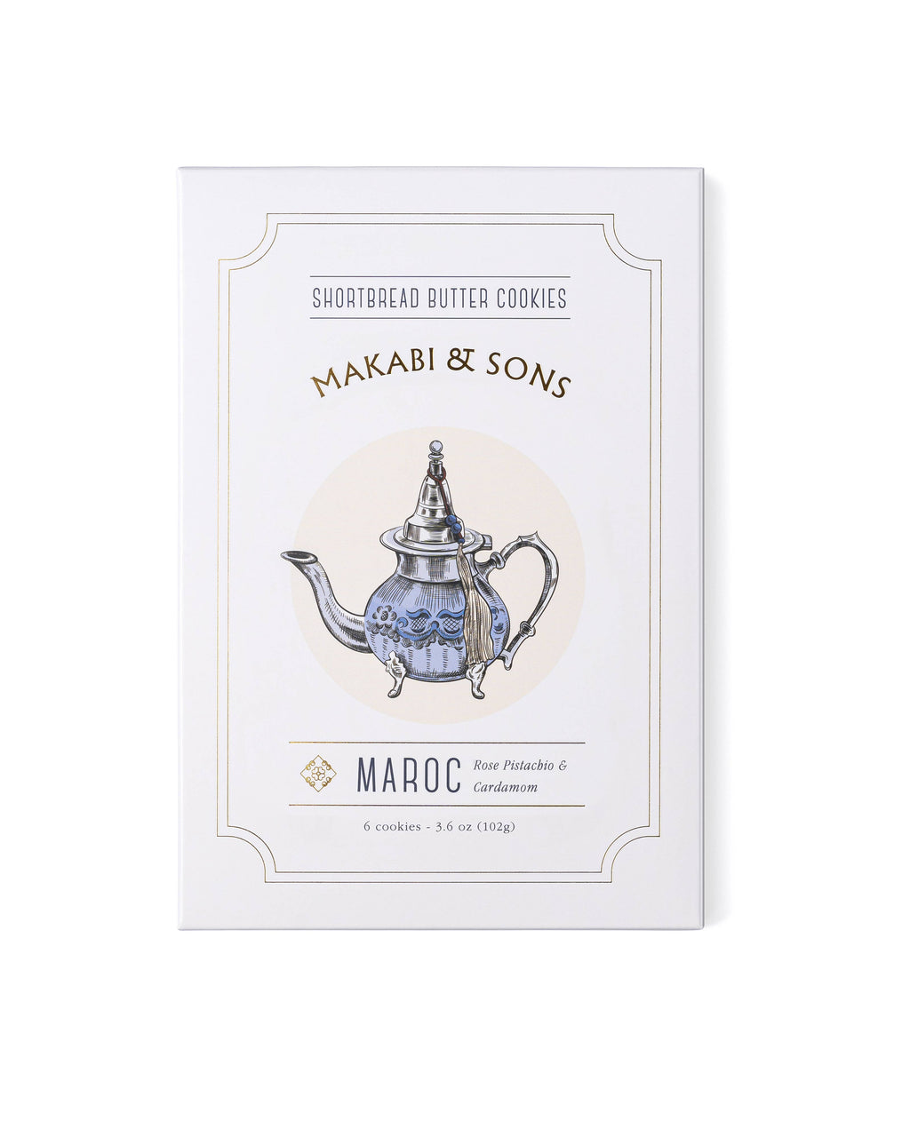 Makabi & Sons :: Rose Pistachio Cardamom Cookies
