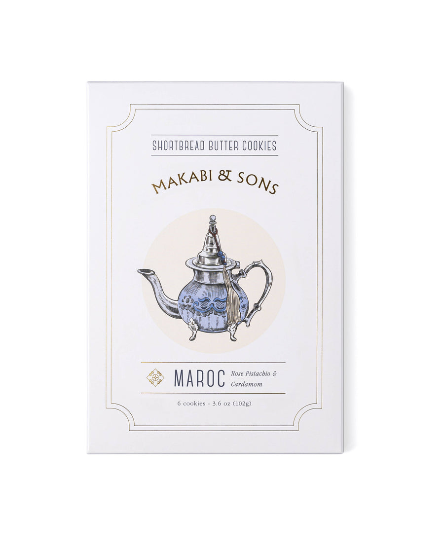 Makabi & Sons :: Rose Pistachio Cardamom Cookies
