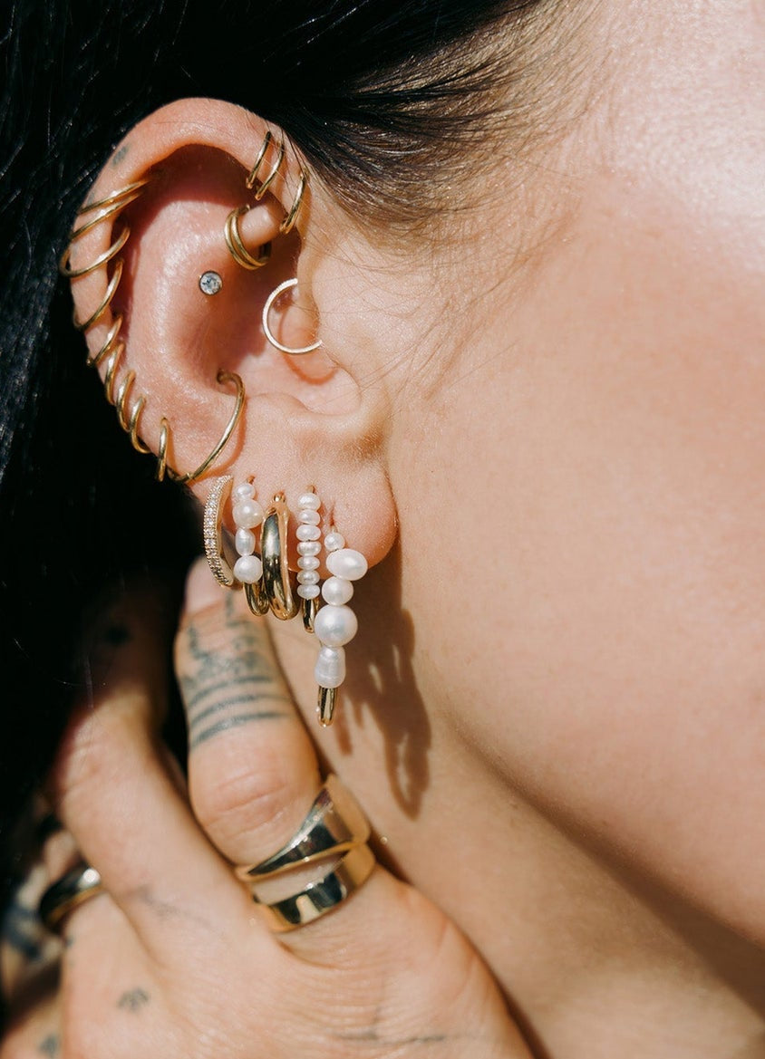 Loren Stewart :: Mini Friendship Safety Pin Earring SINGLE