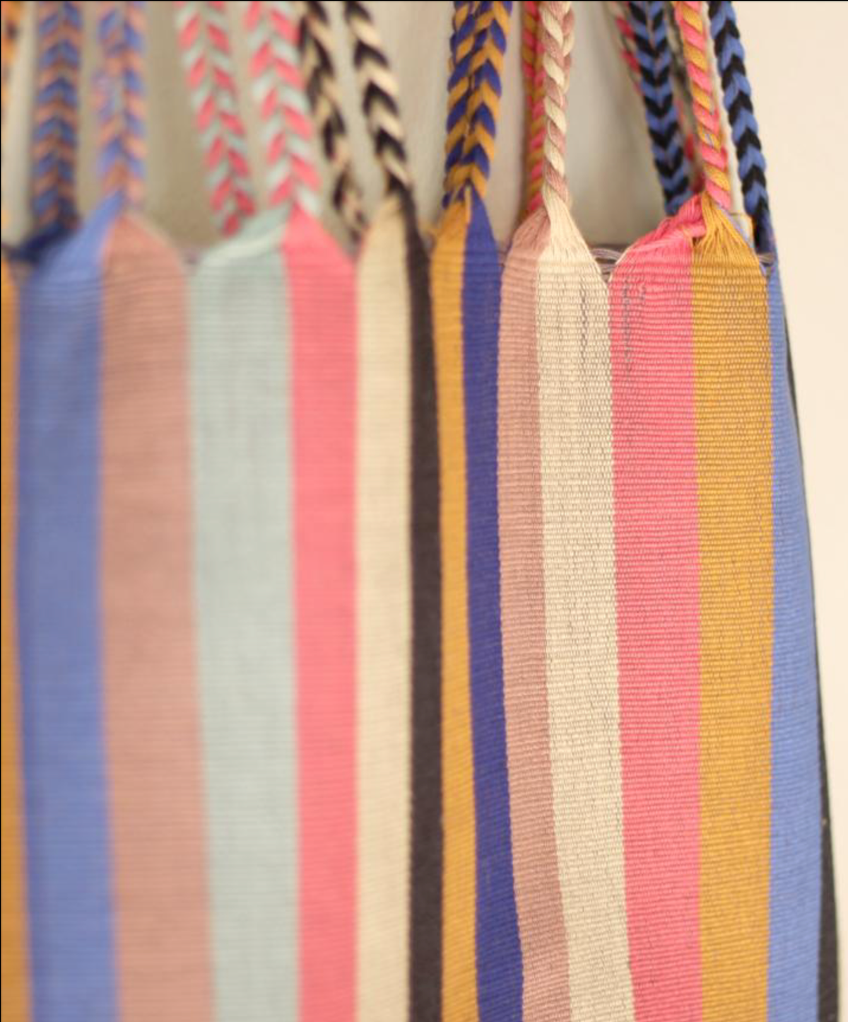 LUZ Collection :: Las Rayas Tote, Gruesita Beige