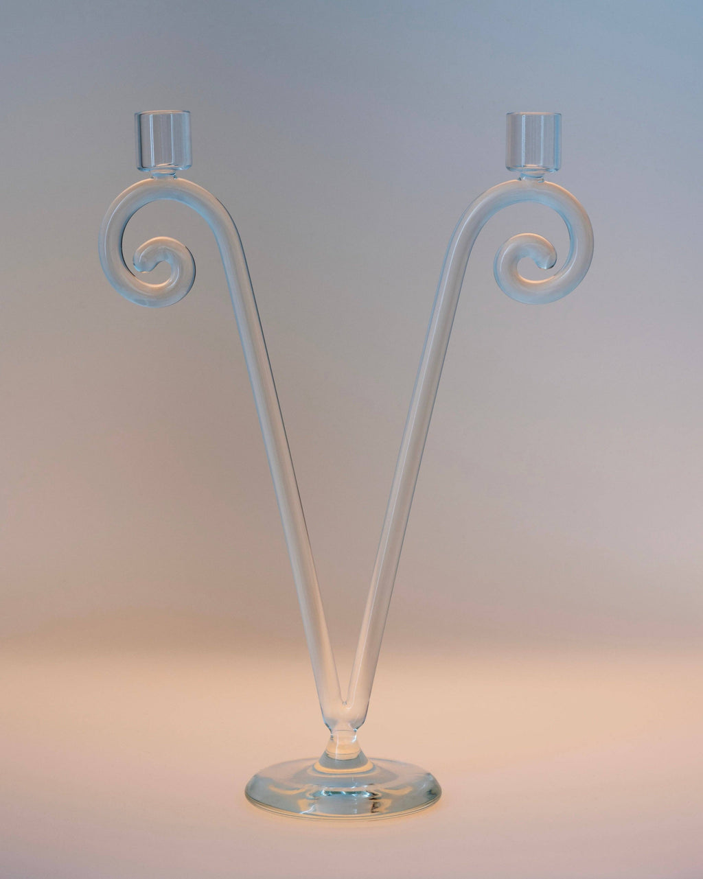 Sophie Lou Jacobsen :: Spiral Candleholder, Double Stem