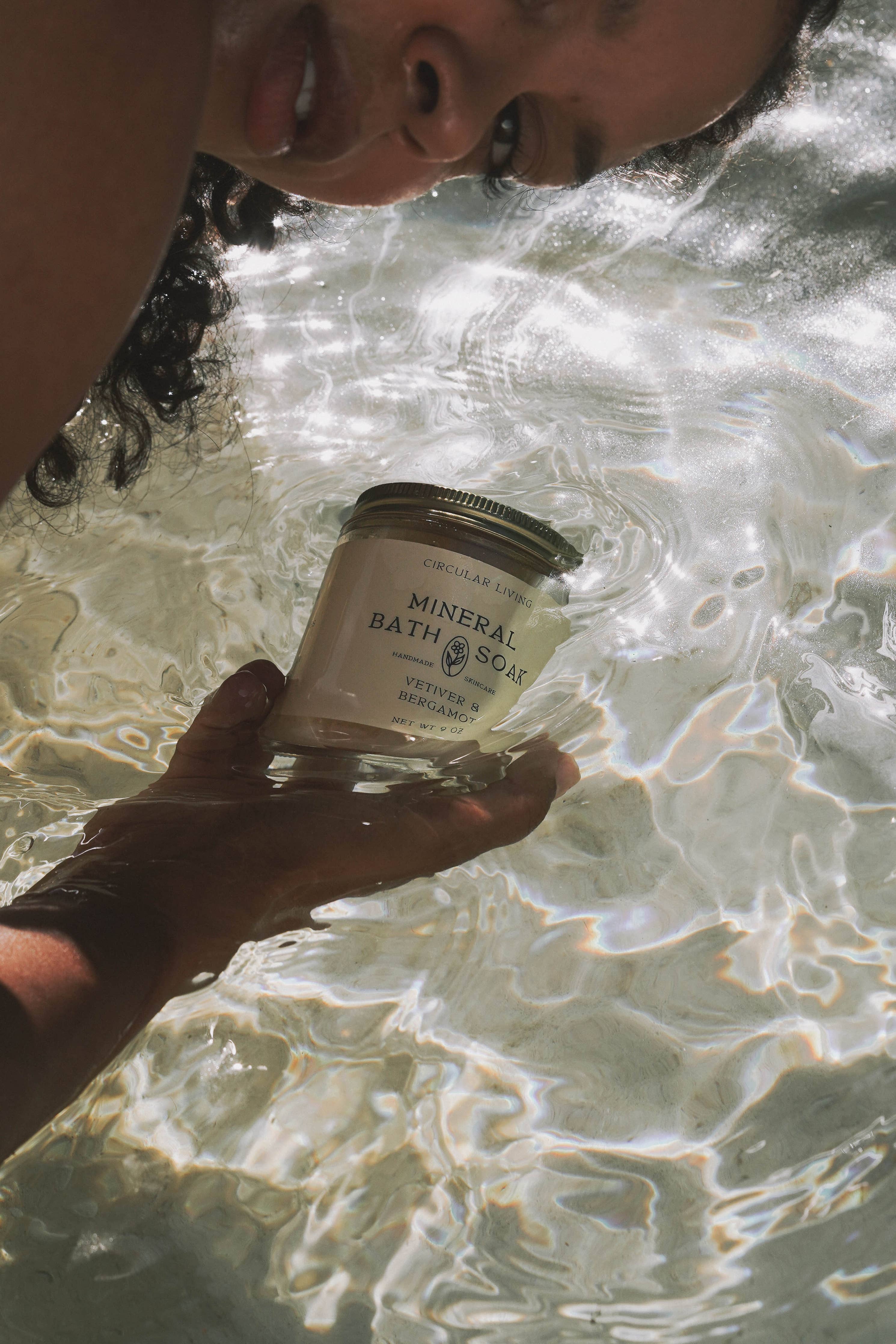 Circular Living - Mineral Bath Soak, Vetiver & Bergamot