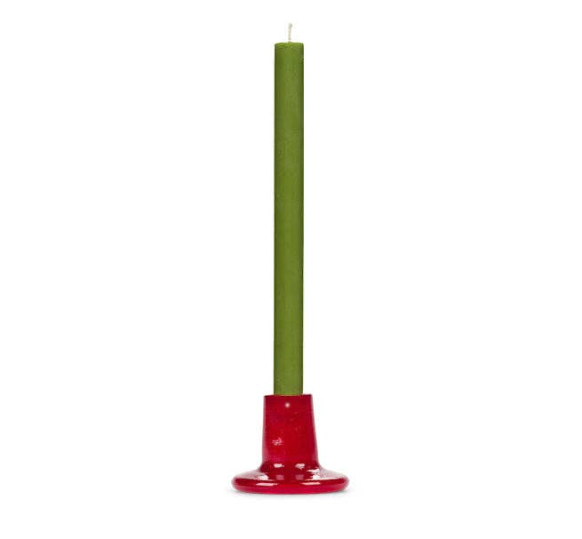 British Colour Standard :: Glass Candleholder