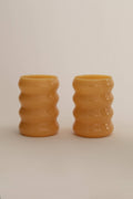 Sophie Lou Jacobsen :: Opaque Ripple Cup, Topaz, Set of 2