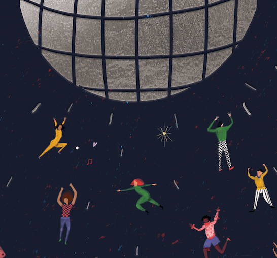 Carolyn Suzuki :: Disco Ball Birthday Card