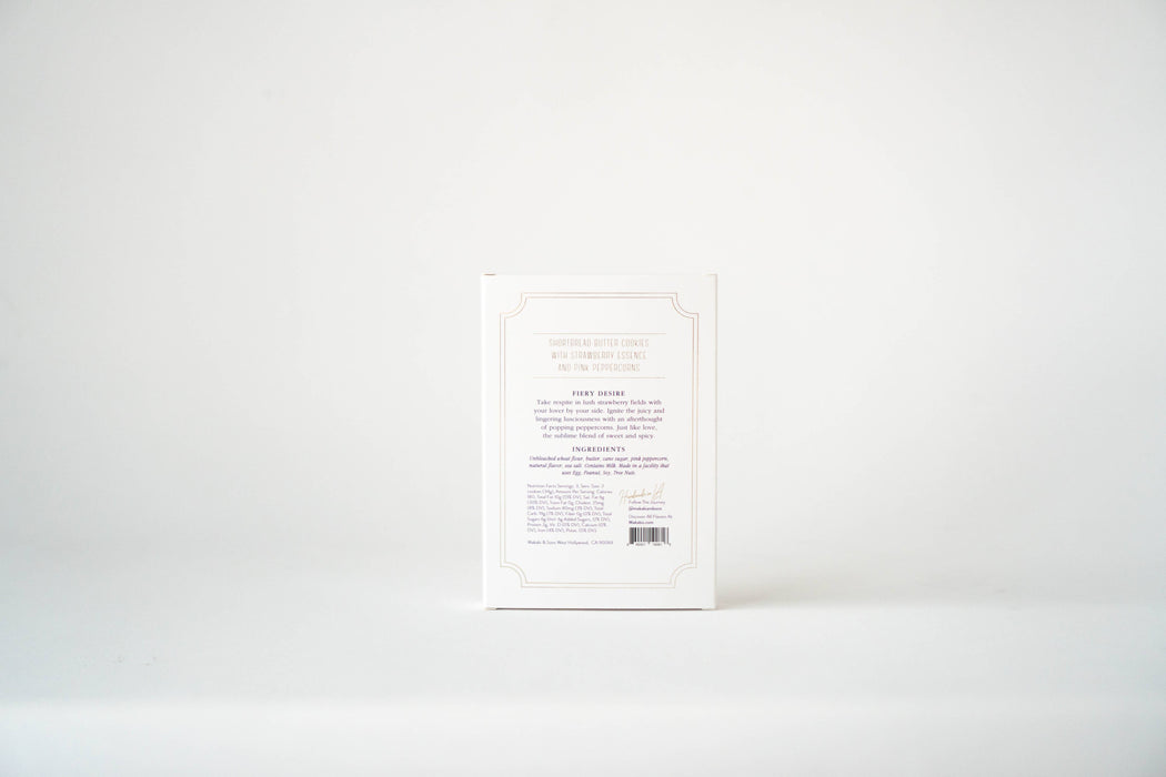 Makabi & Sons :: Strawberry & Pink Peppercorn Valentine's Cookies